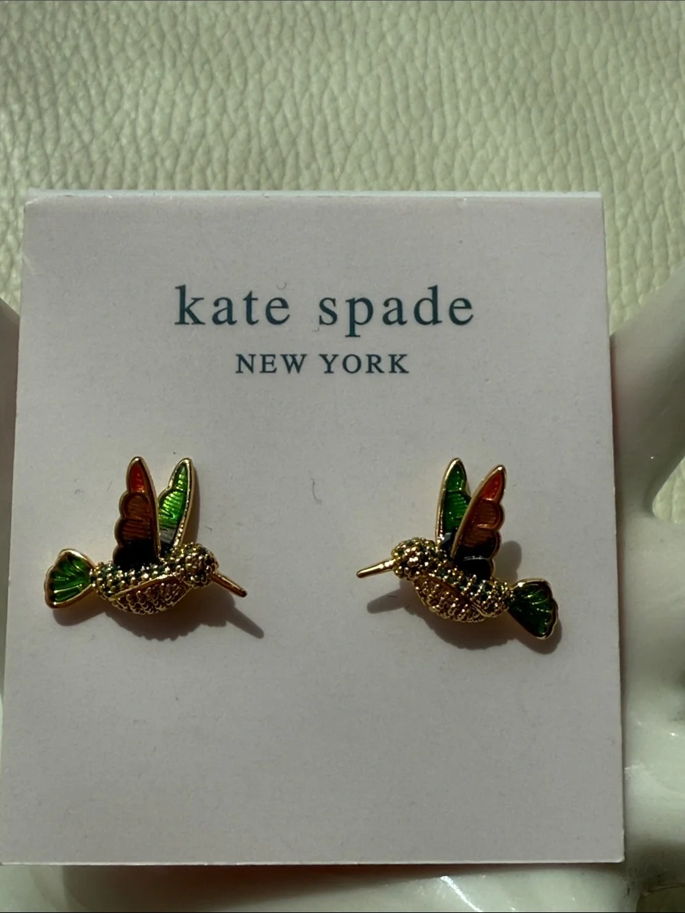 Kate Spade Dazzling Daisy Hummingbird Studs‎